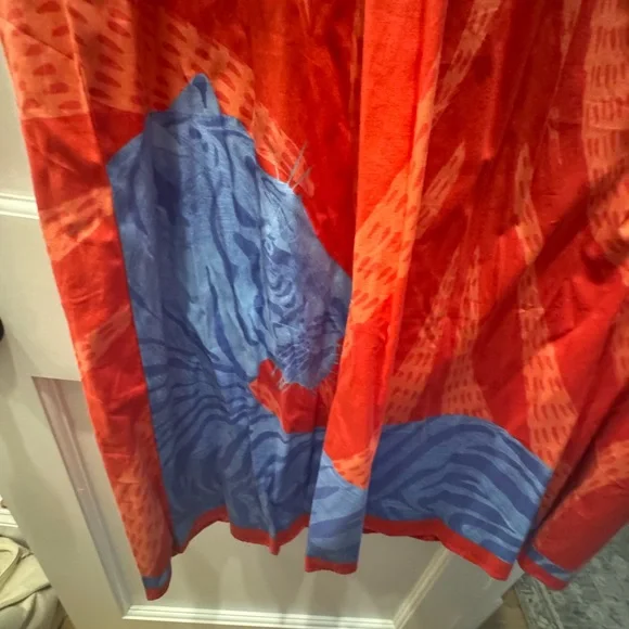 Sheridan french Red and Blue Sleeveless Maxi Dress - Tigress - NWT - Picture 5 of 8